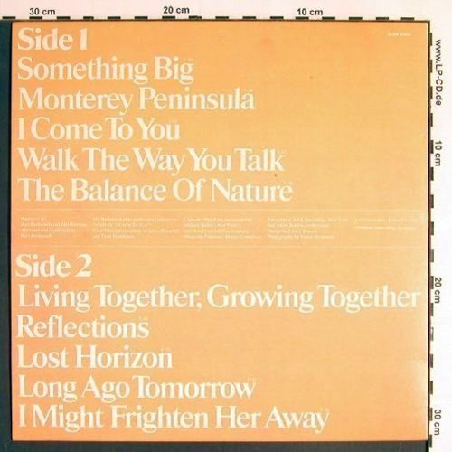 Bacharach,Burt: Living Together, AM (SLAM 63527), I, 1973 Typ: LP Best.-Nr.: Y6371 Preis: 7,50 Euro