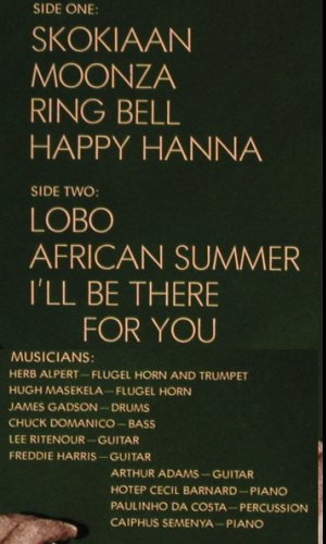 Alpert,Herb - Hugh Masekela: Same, m-/vg+, Horizon (LJ 728), NL, 1978 Typ: LP Best.-Nr.: Y6375 Preis: 5,00 Euro