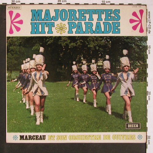 Marceau et son Orch. De Cuivres: Majorettes Hit Parade, Decca(LPDS 165), F,  - LP - Y640 - 7,50 Euro