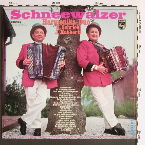 Harmonika-Duo K.Schriebl J.Hubberts: Schneewalzer (instrumental), Philips (844 059 PY), D, 1968 Typ: LP Best.-Nr.: Y6503 Preis: 7,50 Euro
