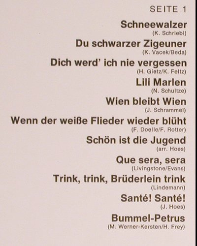 Harmonika-Duo K.Schriebl J.Hubberts: Schneewalzer (instrumental), Philips (844 059 PY), D, 1968 Typ: LP Best.-Nr.: Y6503 Preis: 7,50 Euro
