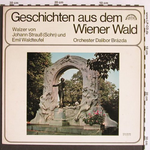Brázda,Dalibor  -  Orchester: Geschichten a.d.Wiener Wald, Supraphon(SUA150036) (SUB ST 54 452), D, 1968 Typ: LP Best.-Nr.: Y6511 Preis: 7,50 Euro