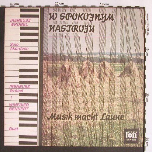 Wrobel,Ireneusz / Winfried Becker: Musik macht Laune (Akkordeon), Veri ton (SXV-929), PL Typ: LP Best.-Nr.: Y6522 Preis: 6,00 Euro