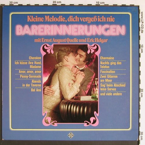 Quelle,Ernst August und Eric Helgar: Kleine Melodien,dich Barerinnerunge, Telefunken (6.22344 AK), D,2xFoto, 1976 Typ: LP Best.-Nr.: Y6538 Preis: 5,00 Euro