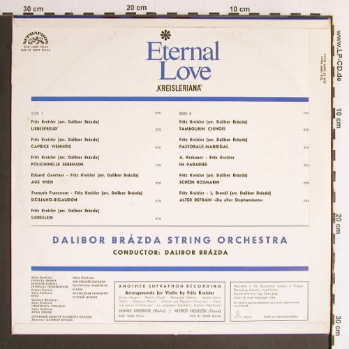 Brazda,Dalibor - Magic Strings: Eternal Love - Kreisleriana, Supraphon (SUA ST 50899), CZ, 1968 Typ: LP Best.-Nr.: Y6545 Preis: 9,00 Euro