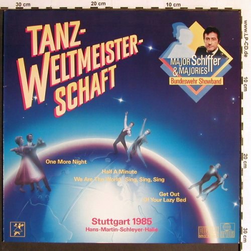 Major Schiffers & Majories: Tanz Weltmeisterschaft, BW-Showband, Ariola(207 108-620), D, 1985 - LP - Y6611 - 6,00 Euro