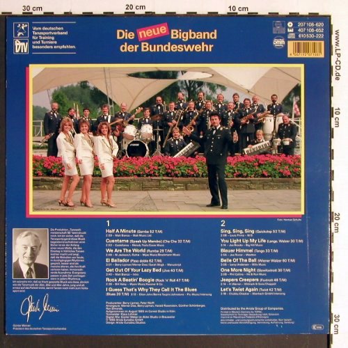 Major Schiffers & Majories: Tanz Weltmeisterschaft, BW-Showband, Ariola(207 108-620), D, 1985 - LP - Y6611 - 6,00 Euro