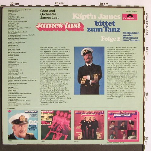 Last,James: Käpt'n James bittet zum Tanz Folge2, Polydor (2371 082), D, 1971 Typ: LP Best.-Nr.: Y6641 Preis: 6,00 Euro