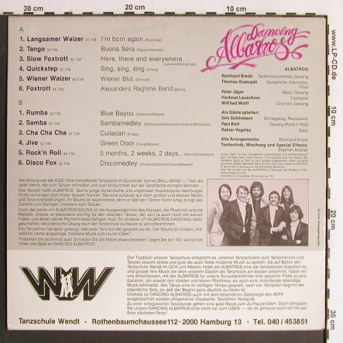 Albatros: Dancing Albatros, ADTV, Tanzschule Wendt (66.22 964-01), D, 1983 Typ: LP Best.-Nr.: Y6679 Preis: 6,00 Euro