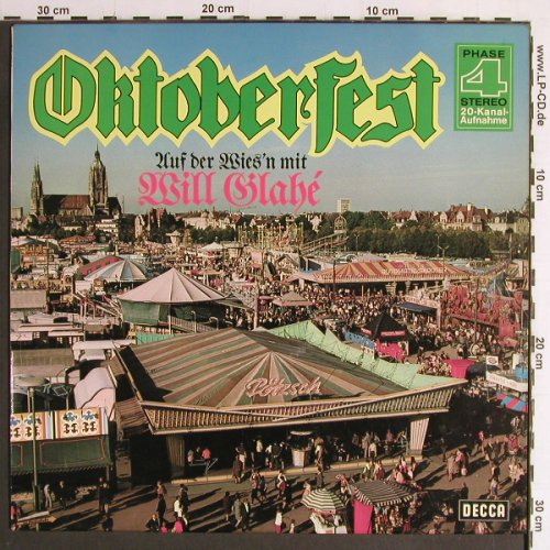 Glahe,Will: Oktoberfest, Auf der Wies'n mit, Decca (SLK 16872-P), D, 1972 Typ: LP Best.-Nr.: Y6847 Preis: 7,50 Euro