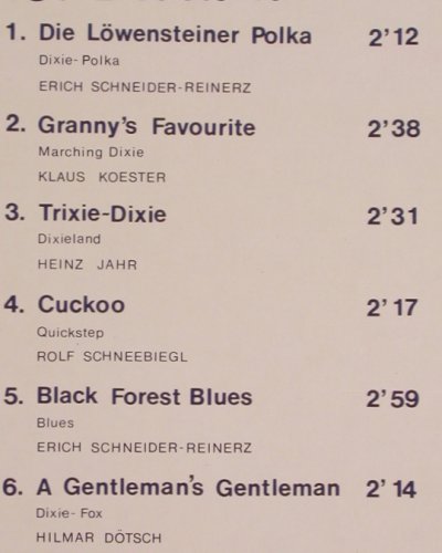 Black Forest Stompers: A New Sound of Dixieland, Delfina (D 10 103), D Typ: LP Best.-Nr.: Y6849 Preis: 5,00 Euro