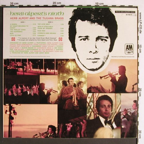 Alpert,Herb & Tijuana Brass: Ninth, AM (212 024), D, 1967 Typ: LP Best.-Nr.: Y6882 Preis: 7,50 Euro