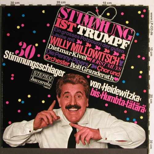 V.A.Stimmung ist Trumpf: Willy Millowitsch,Dietmar Kivel..., Baccarola (71 665 ZU), D Typ: LP Best.-Nr.: Y6885 Preis: 5,00 Euro