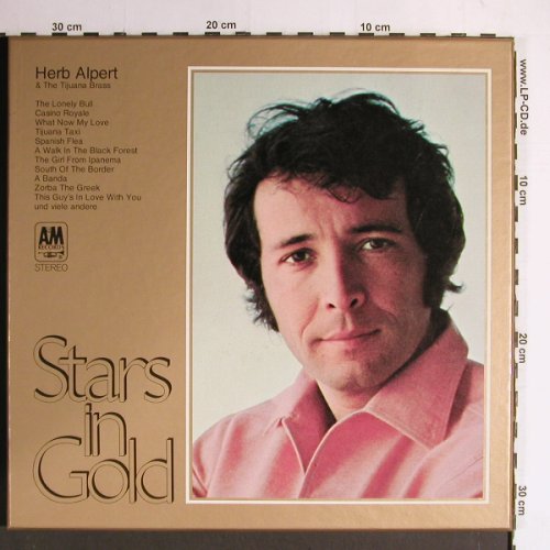Alpert,Herb & Tijuana Brass: Stars In Gold, Box + Bookl./Poster, AM (80 833 XT), D Typ: 2LP Best.-Nr.: Y6889 Preis: 9,00 Euro