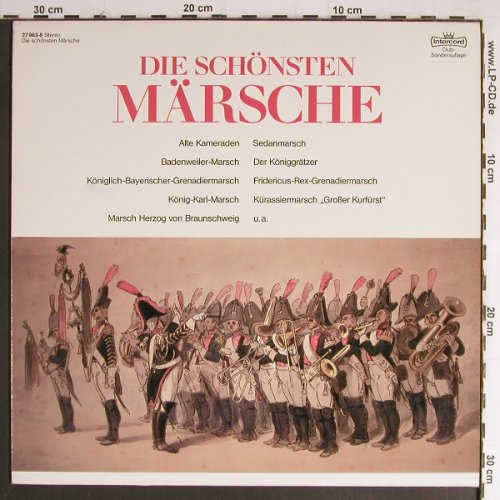 V.A.Die schönsten Märsche: Königlich-Bayerischer...Kaiserjäger, Intercord (27 963-8), D,Club Ed., 1983 Typ: LP Best.-Nr.: Y6977 Preis: 5,00 Euro