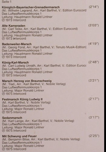 V.A.Die schönsten Märsche: Königlich-Bayerischer...Kaiserjäger, Intercord (27 963-8), D,Club Ed., 1983 Typ: LP Best.-Nr.: Y6977 Preis: 5,00 Euro