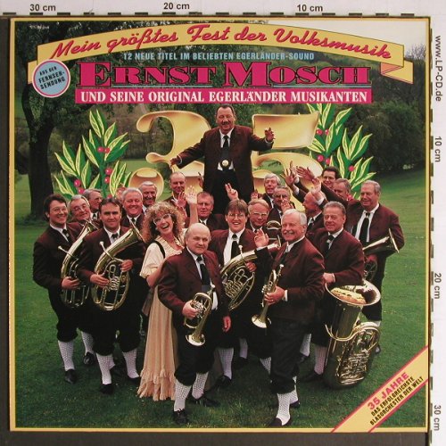 Mosch,Ernst & Seine Orig.Egerländer: 35 Jahre-Mein gr.Fest derVolksmusik, EW(9031-75027-1), D, 1991 - LP - Y7011 - 7,50 Euro