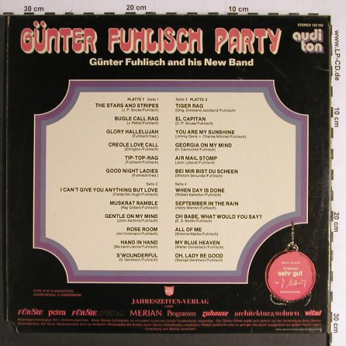 Fuhlisch,Günther and his new Band: Party, Foc, m-/vg+, audi ton (123 162), D, Co Typ: 2LP Best.-Nr.: Y7041 Preis: 7,50 Euro