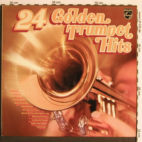V.A.24 Golden Trumpet Hits: Roy Etzel... Hoest Fischer, Foc, Philips(6612 025), D,  - LP - Y7074 - 7,50 Euro