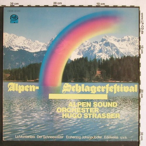 Strasser,Hugo-Alpen Sound Orchester: Alpen-Schlagerfestival, MFP(M 048-29 535), D, 1974 - LP - Y7086 - 6,00 Euro