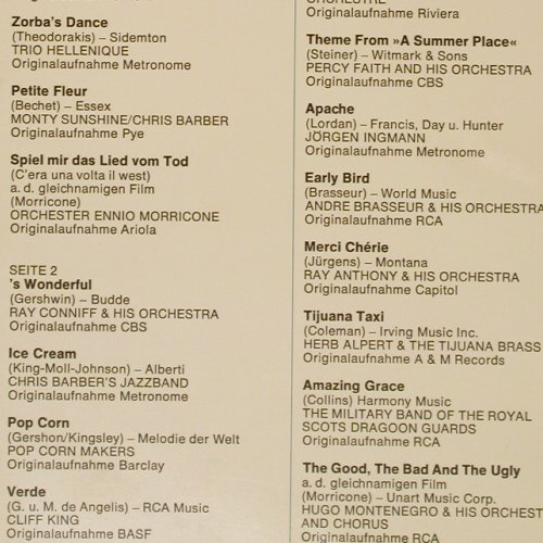 V.A.25 Jahre Hit Parade: Instrumental, Foc, S*R(65 847 6), D, 1977 - 3LP - Y7119 - 7,50 Euro