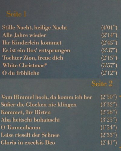 Scholz,Walter: Die schönsten Melodien z.Weihnachts, Intercord (13 022 9), D,Club Ed., 1986 Typ: LP Best.-Nr.: Y7120 Preis: 7,50 Euro