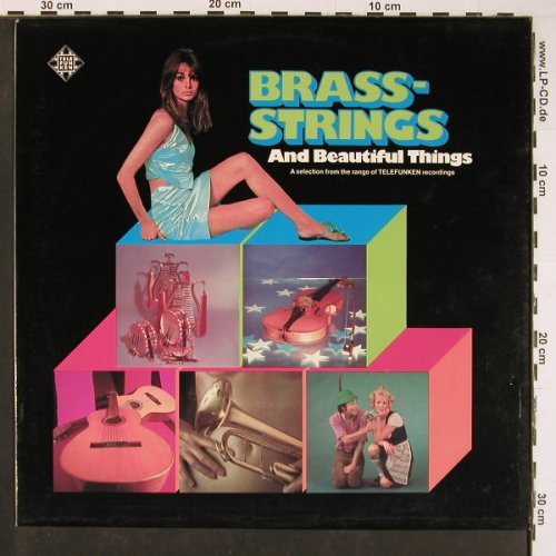 V.A.Brass-Strings: and Beautiful Things, Promo-Stol, Telefunken(TST 77 907), D, 1973 - LP - Y715 - 7,50 Euro