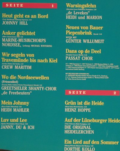 V.A.Freut Euch des Nordens: Folge 2-Johnny Hill...Freddy, Polyphon / NDR (845 083-1), D, 1990 Typ: LP Best.-Nr.: Y7193 Preis: 4,00 Euro