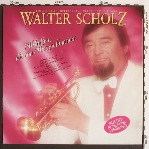 Scholz,Walter: Melodien die von Herzen kommen, Intercord(INT 165.006), D, 1989 - LP - Y7194 - 6,00 Euro