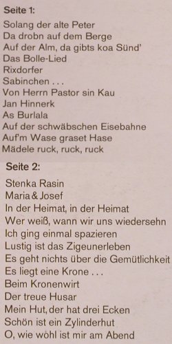 James,Jo mit Chor und Orch.: I Like Germany, Falcon (L-ST 7095), D Typ: LP Best.-Nr.: Y7199 Preis: 4,00 Euro