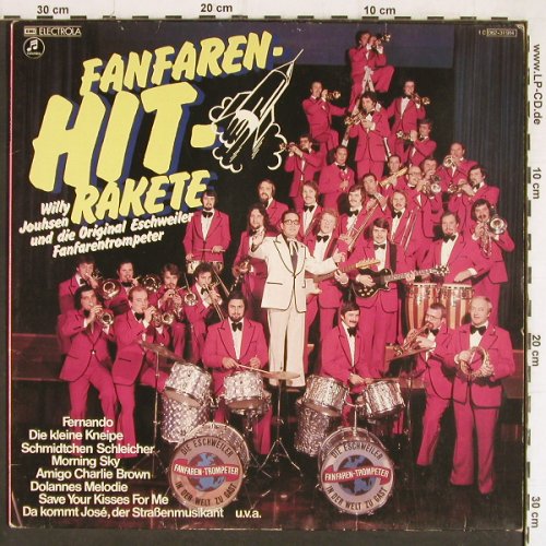 Jouhsen,Willy u.s.Orign.Eschweiler: Fanfaren Hit-Rakete, EMI Columbia (062-31 914), D Typ: LP Best.-Nr.: Y7209 Preis: 5,00 Euro