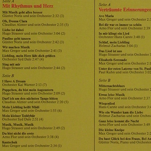 V.A.Evergreens für Millionen: Starorchester spielen für Sie, Box, Das Beste (MIL 7897), D,CD-Bookl, 1991 Typ: 8LP Best.-Nr.: Y7240 Preis: 12,50 Euro