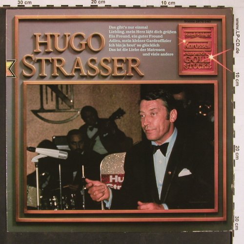 Strasser,Hugo & Tanz-Orch.: Ausgewählte Goldstücke (1959), Karussell(2876 040), D, Ri,  - LP - Y724 - 6,00 Euro