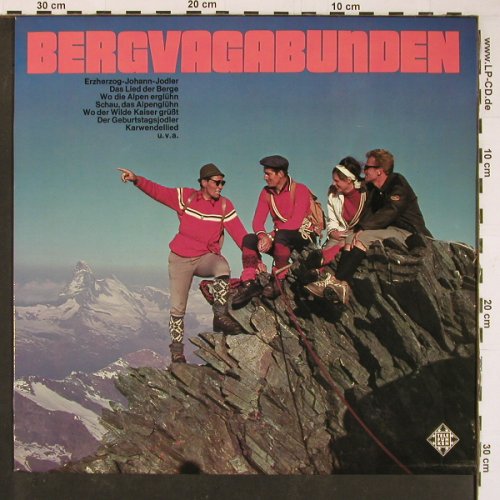 V.A.Bergvagabunden: Geschw. Wurmer, Basi Erhardt (1967), Telefunken(NT 857), D,  - LP - Y729 - 6,00 Euro