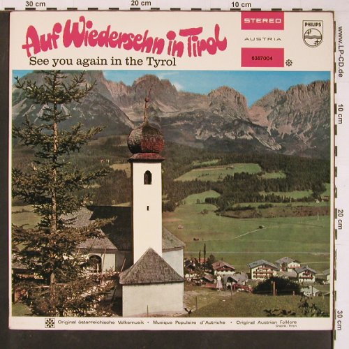 V.A.Auf Wiedersehn in Tirol: 14 Tr. Schroll-Trio u.a., Philips(6387 004), A,  - LP - Y731 - 6,00 Euro