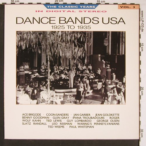 V.A.Dance Bands USA 1925-35 Vol.3: Ace Brigode... B.Goodman, 16 Tr., BBC (REB 650), UK, 1986 Typ: LP Best.-Nr.: Y739 Preis: 6,00 Euro