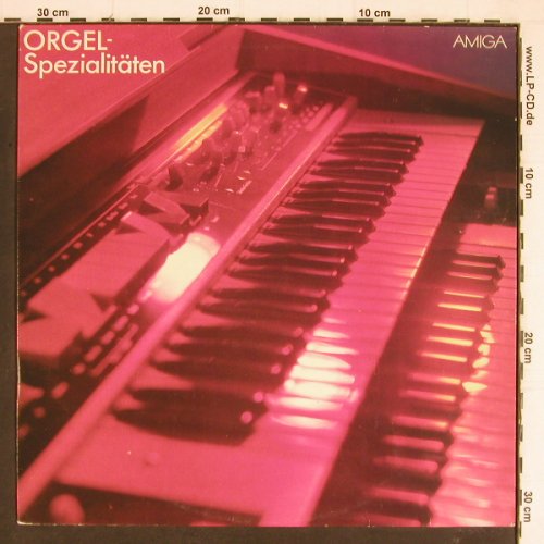 V.A.Orgel-Spezialitäten: Siebholz,Plathe... Arndt Bause, Amiga (8 55 664), DDR, 1979 Typ: LP Best.-Nr.: Y7555 Preis: 7,50 Euro