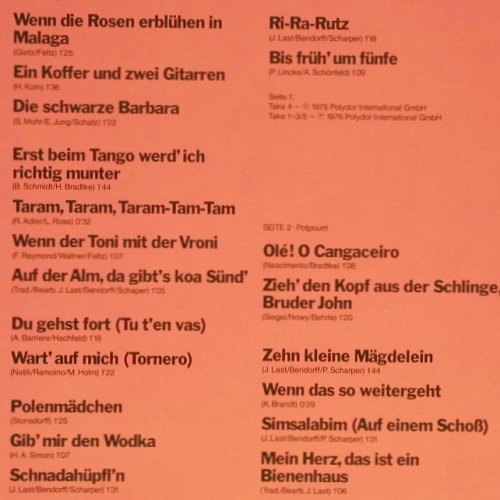 Last,James: Sing Mit-Tanz Mit, Polydor Club-Ed.(65 807), D, 1976 - LP - Y7567 - 6,00 Euro
