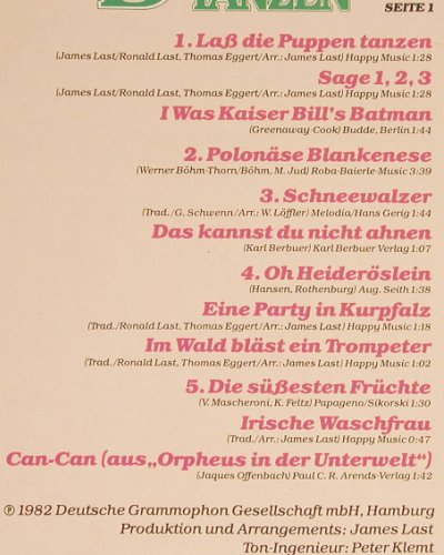 Last,James: sing mit-Laß die Puppen Tanzen, Polydor(29 783 8), D, Club Ed, 1982 - LP - Y7570 - 6,00 Euro