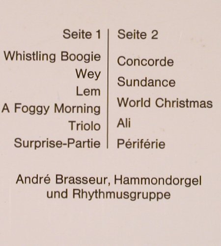 Brasseur,Andre: The Golden Organ Of-Vol.2, EMI/Columbia (C 062-10 509), D, 1971 Typ: LP Best.-Nr.: Y7681 Preis: 7,50 Euro