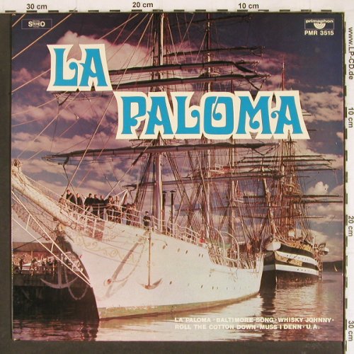 V.A.La Paloma: Roland Trio,Nana Gualdi,Nina Westen, Primaphon (PMR 3515), D Typ: LP Best.-Nr.: Y7699 Preis: 9,00 Euro
