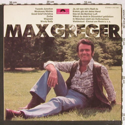 Greger,Max: Same, Polydor (2437 636), D, Ri Typ: LP Best.-Nr.: Y7734 Preis: 5,00 Euro