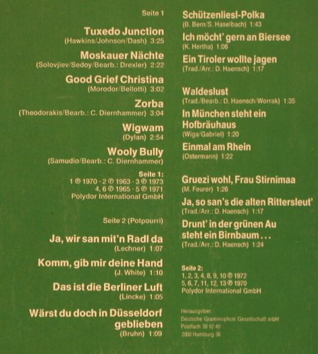 Greger,Max: Same, Polydor (2437 636), D, Ri Typ: LP Best.-Nr.: Y7734 Preis: 5,00 Euro
