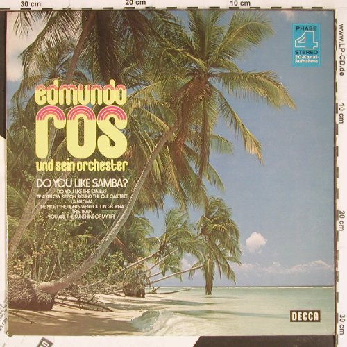 Ros,Edmundo und sein Orchester: Do You Like Samba, Decca,Warenprobe (6.22101 AS), D, 1974 Typ: LP Best.-Nr.: Y7753 Preis: 6,00 Euro