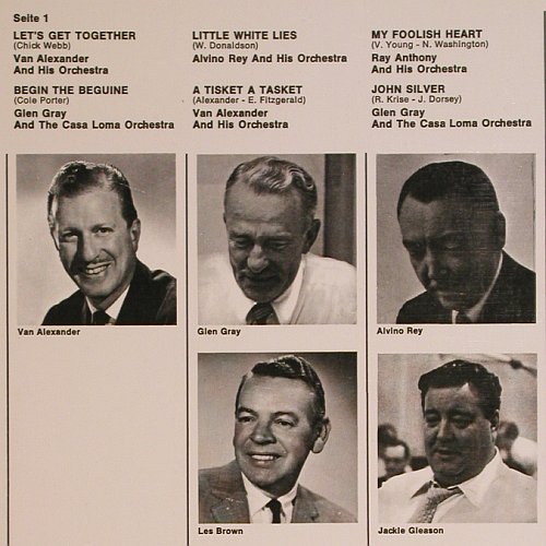 V.A.Big Bands International 1: Swing Big Band-V. Alexander..G.Gray, Capitol(SMK 74 280), D,  - LP - Y7820 - 6,00 Euro