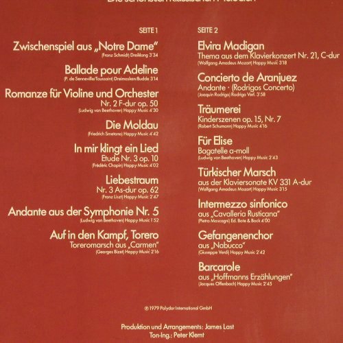 Last,James: Träum was Schönes, Polydor Club-Ed.(38 836 3), D, 1979 - LP - Y7848 - 6,00 Euro