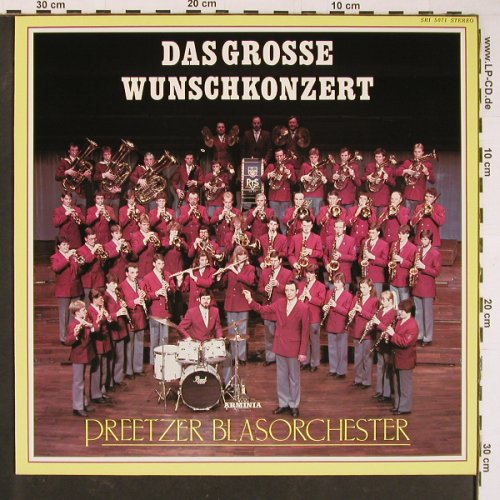 Preetzer Blasorchester: Das große Wunschkonzert, Arminia (SRI 5071), D, 1986 Typ: LP Best.-Nr.: Y786 Preis: 9,00 Euro