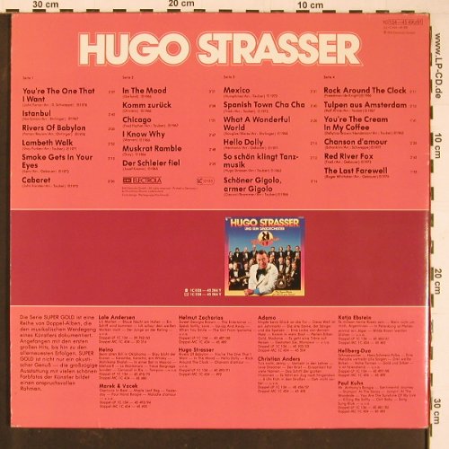 Strasser,Hugo & Tanz-Orch.: Supergold, Foc, HörZu(134-45 490/91), D,  - 2LP - Y789 - 7,50 Euro