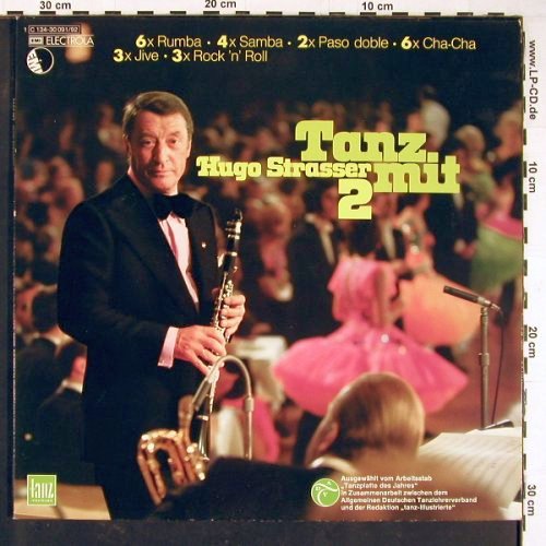 Strasser,Hugo & Tanz-Orch.: Tanz mit 2, Foc, EMI Columbia(C 134-30 091/92), D,  - LP - Y790 - 12,50 Euro