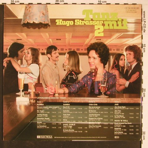 Strasser,Hugo & Tanz-Orch.: Tanz mit 2, Foc, EMI Columbia(C 134-30 091/92), D,  - LP - Y790 - 9,00 Euro